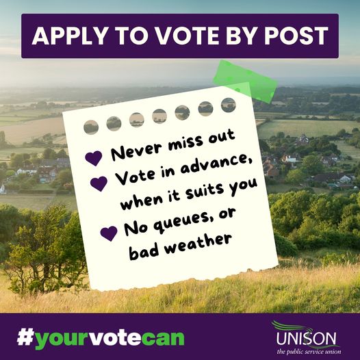 Apply To Vote By Post